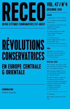 Révolutions conservatrices en Europe centrale et orientale